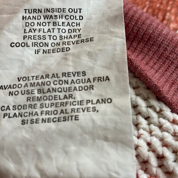 Taylor & Sage Plaid Knit Dolman Style Sweater Sz M - Picture 14 of 14